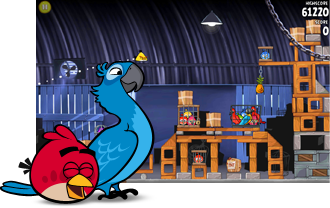 Angry Birds Rio Screenshot
